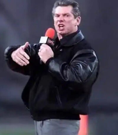 XFL Vince McMahon Bomber Jacket