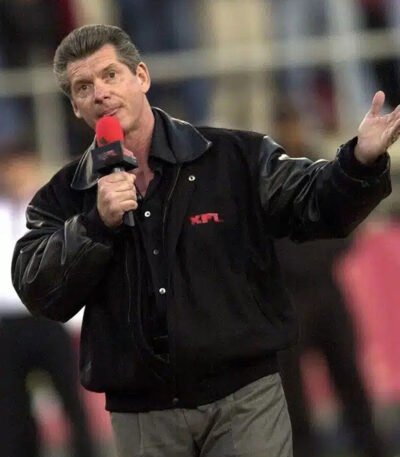 XFL Vince McMahon Bomber Jacket