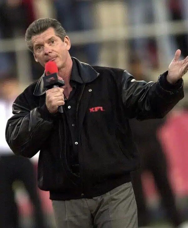 XFL Vince McMahon Bomber Jacket