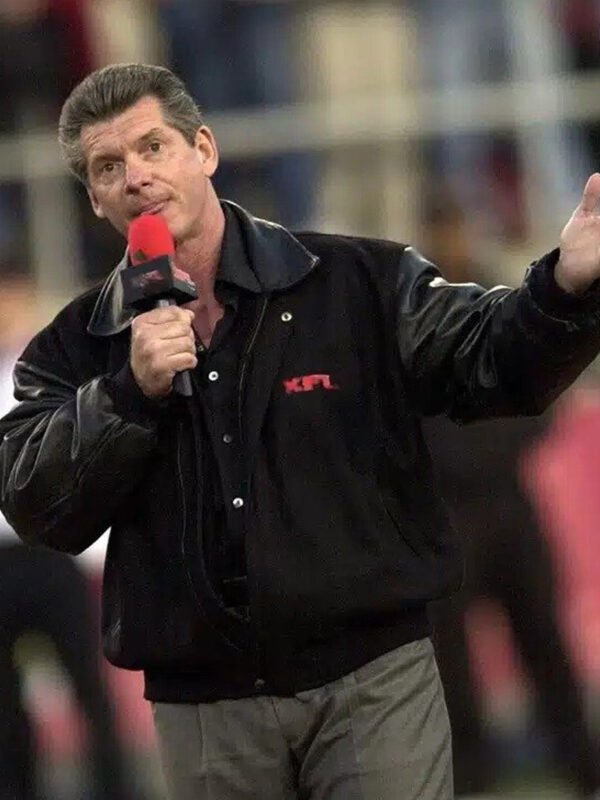 XFL Vince McMahon Bomber Jacket