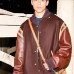 XO, Kitty 2023 Anthony Keyvan Varsity Brown Jacket