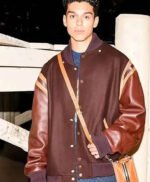 XO, Kitty 2023 Anthony Keyvan Varsity Brown Jacket