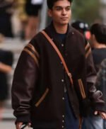 XO, Kitty 2023 Anthony Keyvan Varsity Brown Jacket