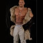 XXX Return of Xander Cage Shearling Beaver Trench Coat