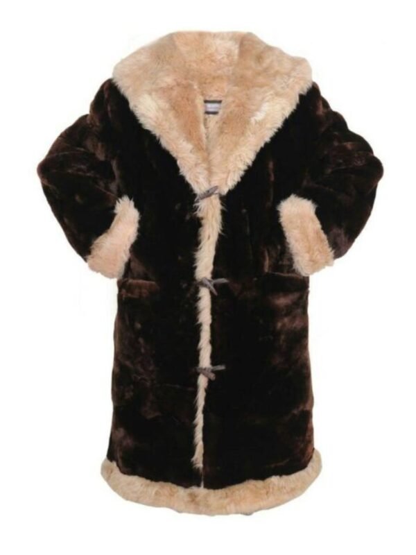 XXX Return of Xander Cage Shearling Beaver Trench Coat