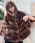 Xanthe Genuine Mink Fur Coat