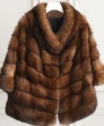 Xanthe Genuine Mink Fur Coat