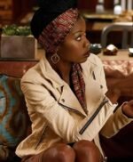 Xosha Roquemore The Mindy Project S03 Biker Jacket