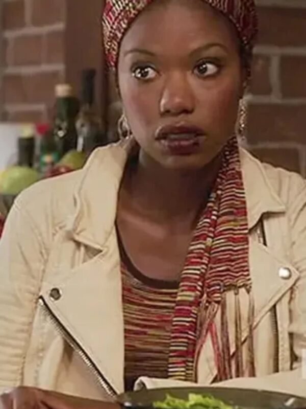 Xosha Roquemore The Mindy Project S03 Biker Jacket