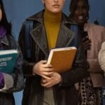 Yasmeen Fletcher Ms. Marvel Black Leather Coat