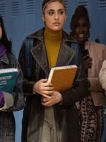 Yasmeen Fletcher Ms. Marvel Black Leather Coat