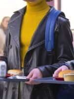 Yasmeen Fletcher Ms. Marvel Black Leather Coat