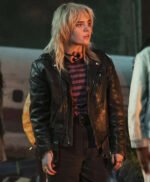 Yellowjackets Young Natalie Motorcycle Leather Jacket