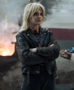 Yellowjackets Young Natalie Motorcycle Leather Jacket