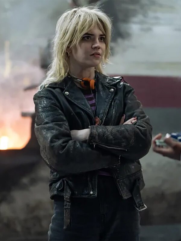 Yellowjackets Young Natalie Motorcycle Leather Jacket