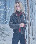 Yellowjackets Young Natalie Motorcycle Leather Jacket