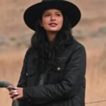 Yellowstone Avery S04 Black Cotton Quilted Jacket