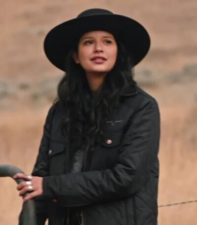 Yellowstone Avery S04 Black Cotton Quilted Jacket