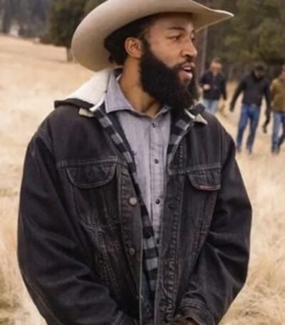 Yellowstone Denim Richards Black Denim Trucker Jacket