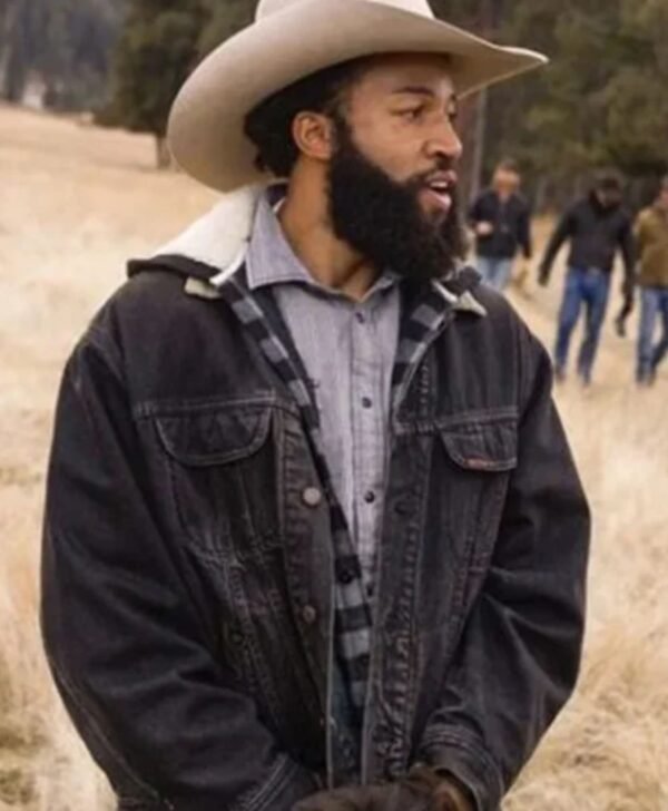 Yellowstone Denim Richards Black Denim Trucker Jacket