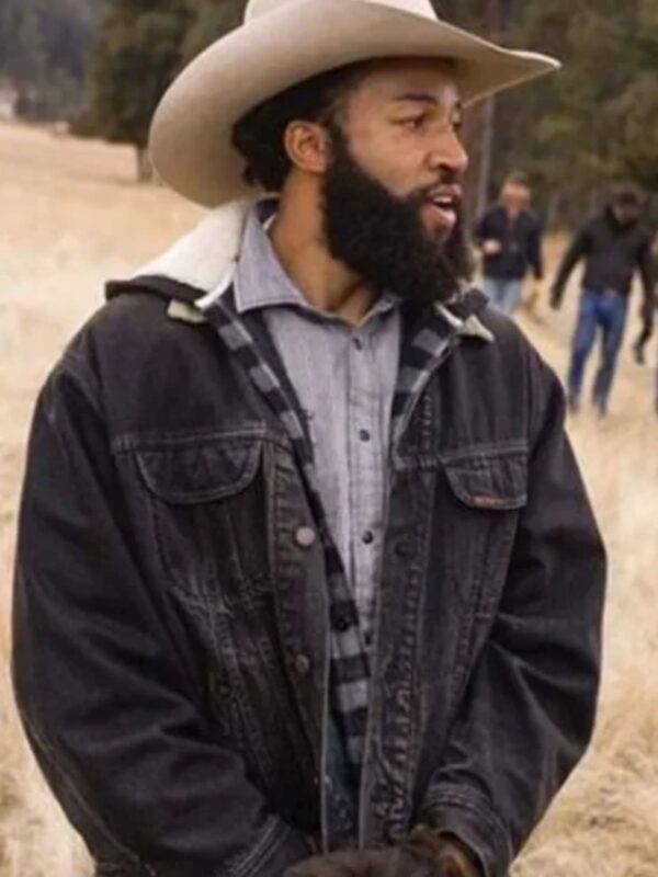 Yellowstone Denim Richards Black Denim Trucker Jacket
