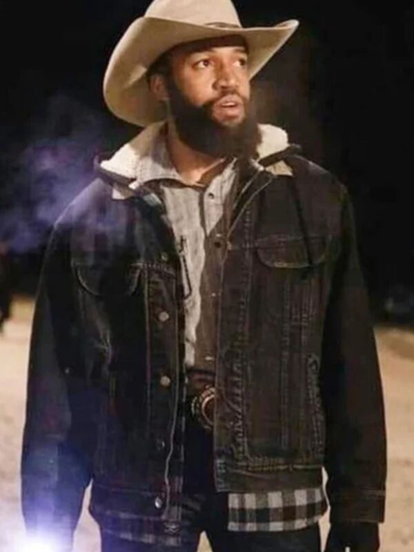 Yellowstone Denim Richards Black Denim Trucker Jacket