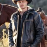 Yellowstone Eric McGraw Ranch Wear Leather Jacket