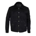 Yellowstone John Dutton S03 Ep08 Black Suede Jacket
