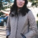 Yellowstone Michaela Conlin Grey Quilted Jacket