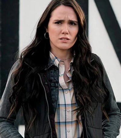 Yellowstone S03 Eden Brolin Mia Black Vest