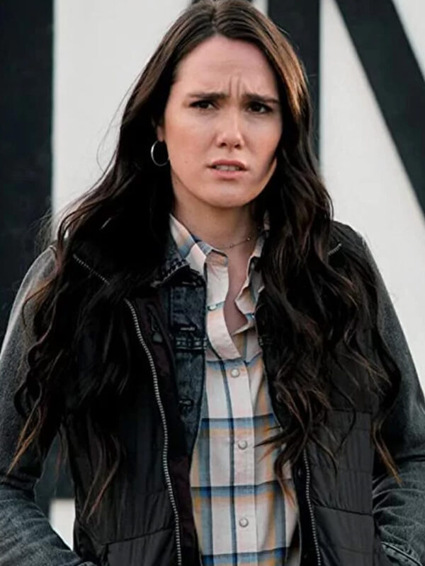 Yellowstone S03 Eden Brolin Mia Black Vest