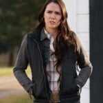 Yellowstone S03 Eden Brolin Mia Black Vest