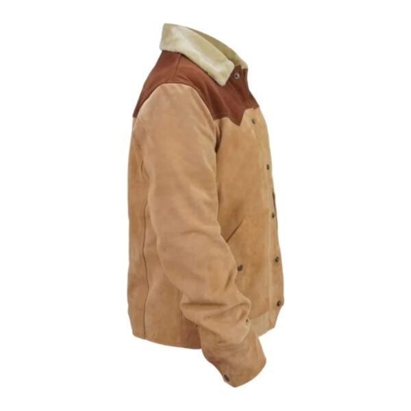 Yellowstone S03 Ep08 John Dutton Brown Jacket