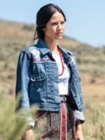 Yellowstone S03 Monica Dutton Jean Denim Jacket