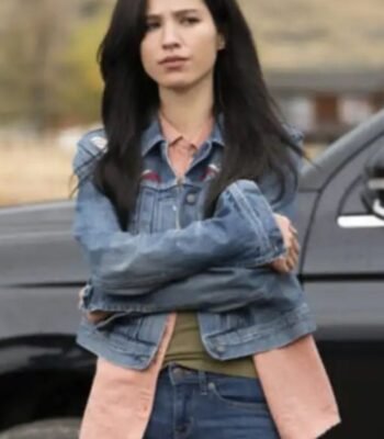 Yellowstone S03 Monica Dutton Jean Denim Jacket