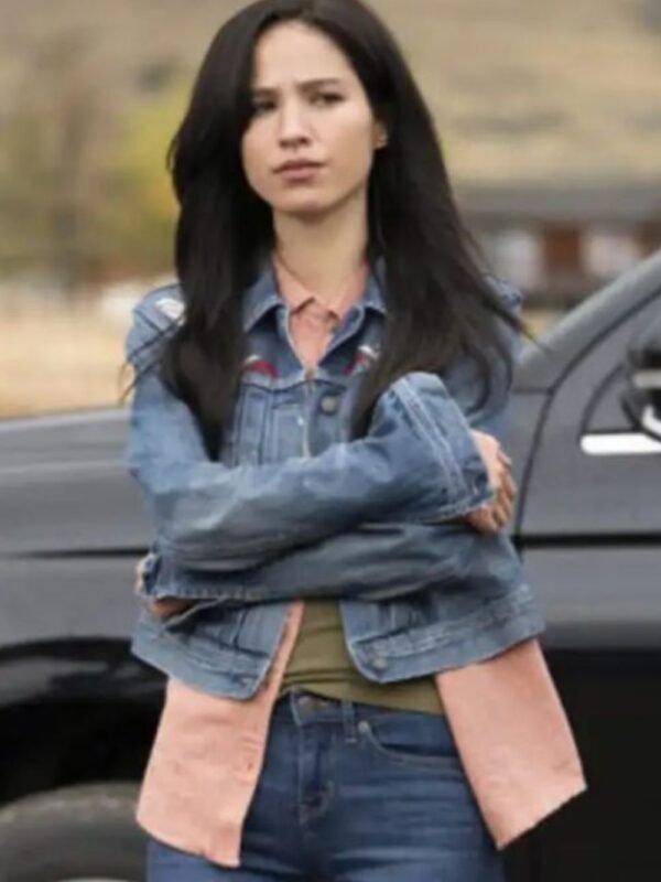 Yellowstone S03 Monica Dutton Jean Denim Jacket