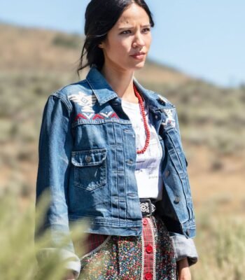 Yellowstone S03 Monica Dutton Jean Denim Jacket