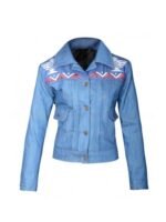 Yellowstone S03 Monica Dutton Jean Denim Jacket