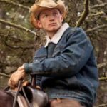 Yellowstone S04 Jefferson White Blue Denim Jacket