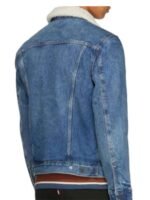 Yellowstone S04 Jefferson White Blue Denim Jacket