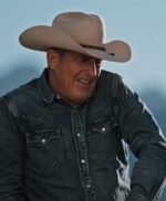 Yellowstone S04 John Dutton Blue Denim Shirt