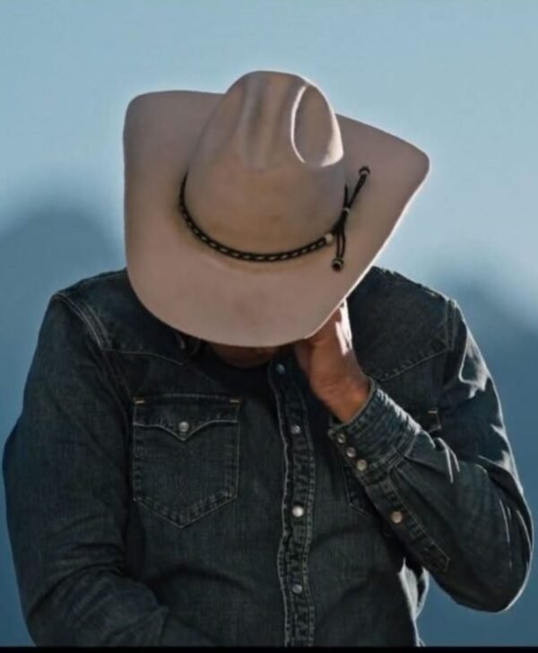 Yellowstone S04 John Dutton Blue Denim Shirt
