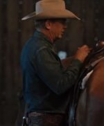 Yellowstone S04 John Dutton Blue Denim Shirt