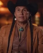 Yellowstone S04 Moses Brings Plenty Leather Coat
