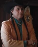 Yellowstone S04 Moses Brings Plenty Leather Coat