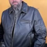 Yellowstone S05 Jake Ream Black Leather Jacket