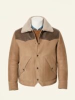 Yellowstone S05 Luke Grimes Suede Leather Jacket