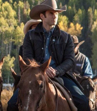Yellowstone Wes Bentley Jamie Dutton Ranch Wear Jacket