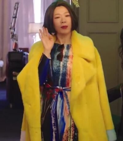 Yeom Hye-Ran The Uncanny Counter Yellow Fur Coat