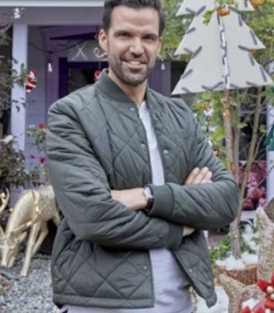 You Me and The Christmas Trees Jack Connor Quilted Jacket